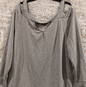Cold Shoulder Sweatshirt NWOT